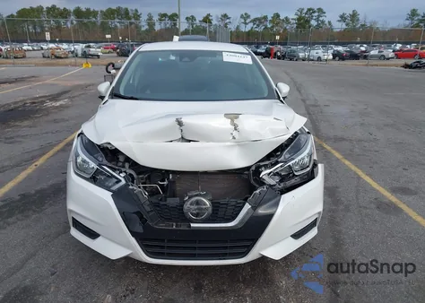 2020 Nissan Versa Sv Xtronic Cvt z USA, uszkodzony, nr VIN 3N1CN8EV2LL844651
